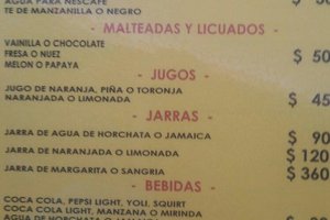 Menú