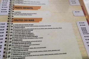 Cardápio