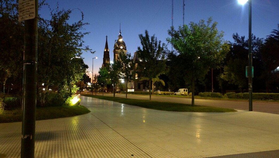 Plaza desde un lateral