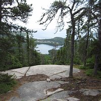 Vue de Tadoussac a partir du mont Adela-Lessard