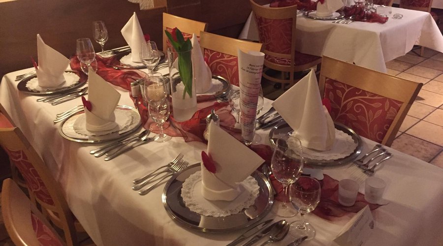 Valentinstag im Hotel/Restaurant Zum Wiesengrund. Ein Genuss!