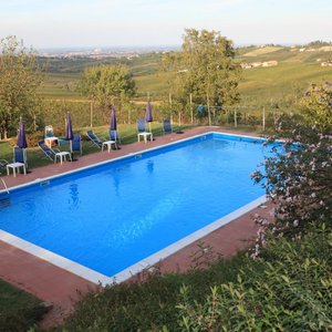 La piscina di Podere Casale