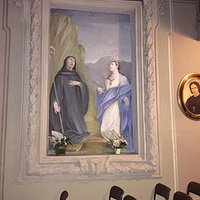 В храме. Одна из настенных росписей
