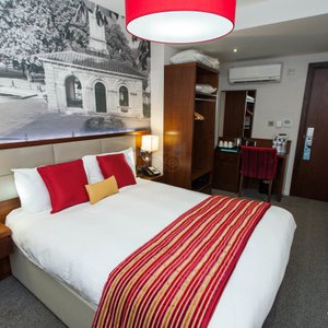 The Junior Suite at the Seraphine Kensington Olympia Hotel