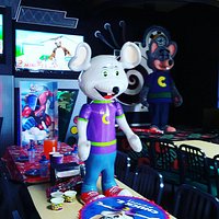 Set up for my son's 2nd birthday party