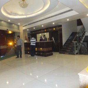 Reception area