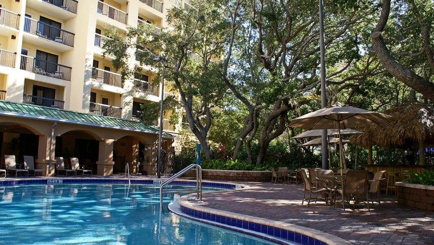 Refreshing pool at the Courtyard Cocoa Beach