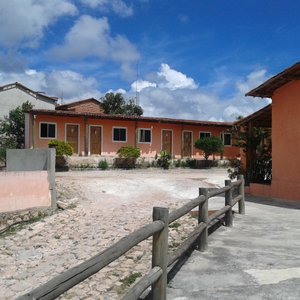 visão parcial da pousada