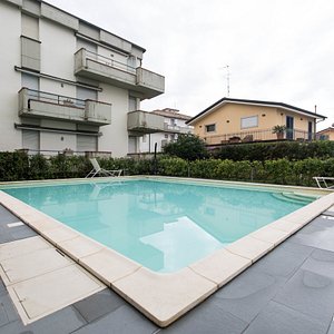 The Pool at the Mercure Viareggio