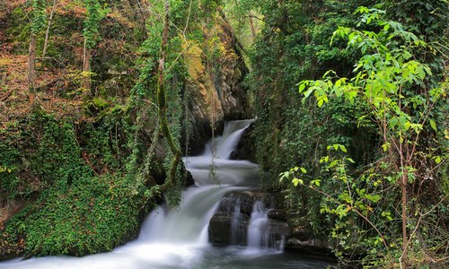 Waterfall in Brieva de Cameros