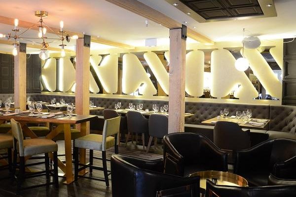 Bar and main seating area