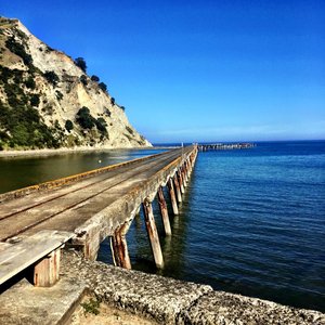 Historic Wharf at Tokomaru Bay