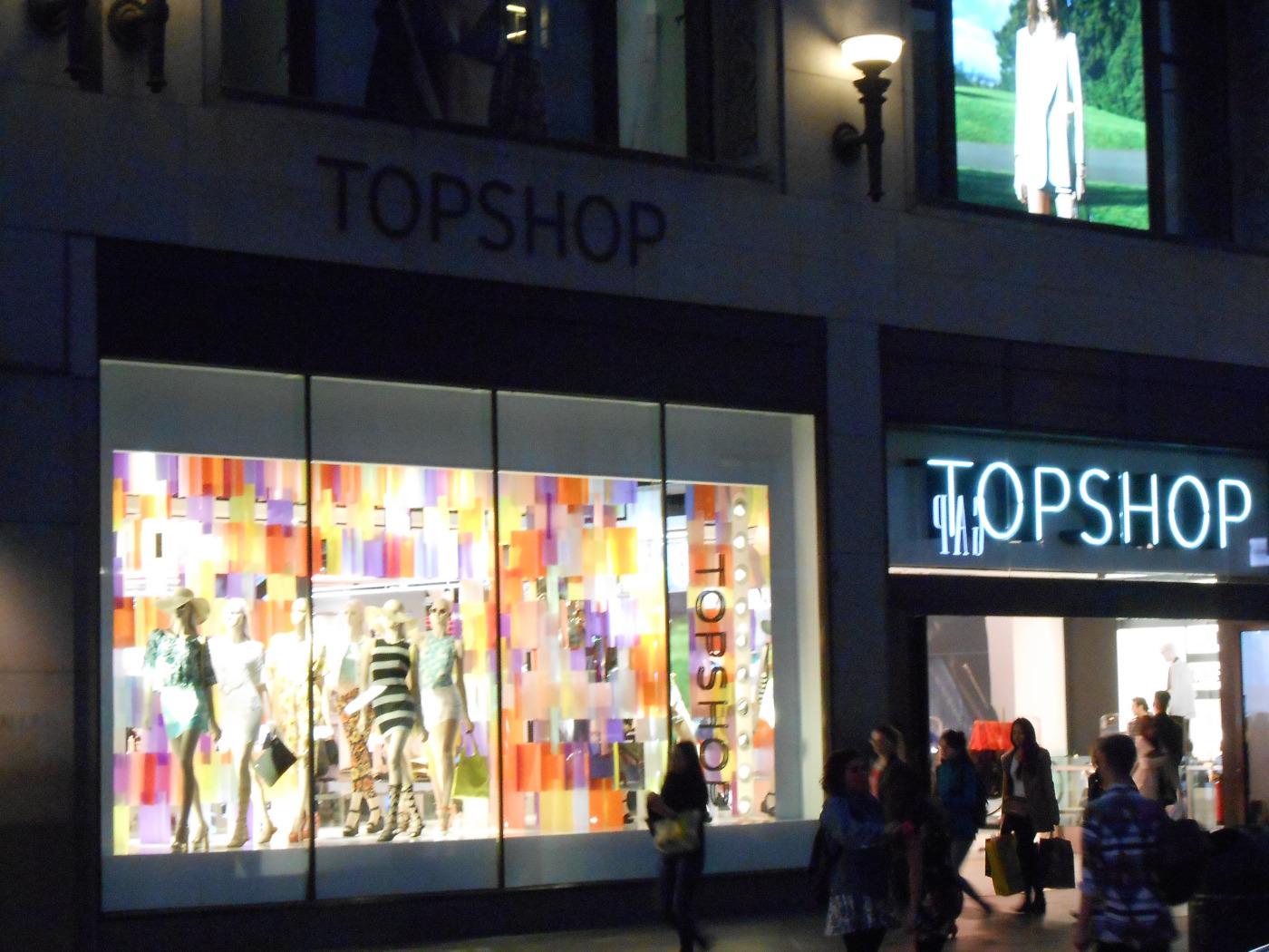 Topshop oxford street on sale jewellery