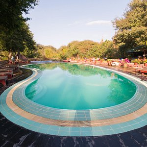 The Pool at the Thande Hotel Bagan