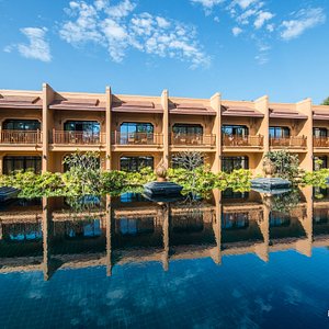 The Main Pool at the Bagan Umbra Hotel
