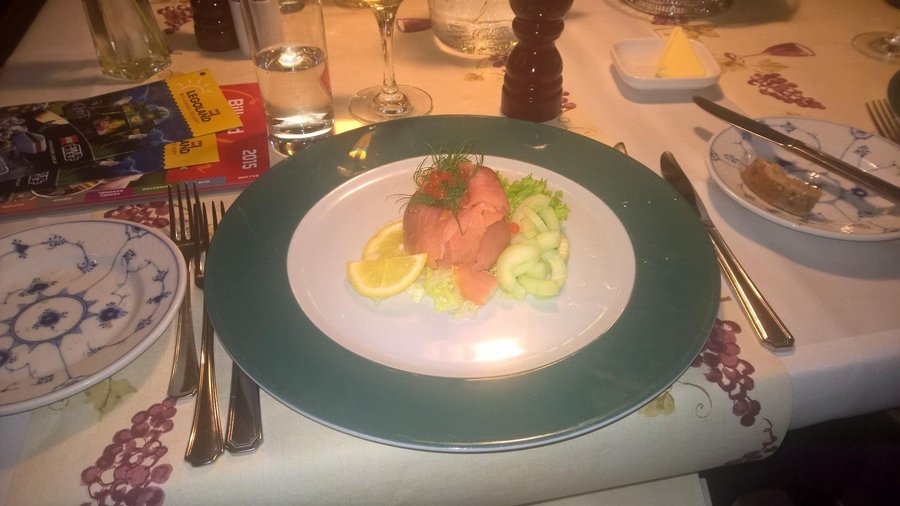 Salmon starter