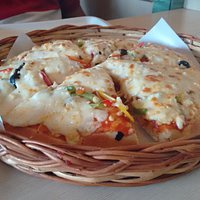 Bread was ready made but still great pizza