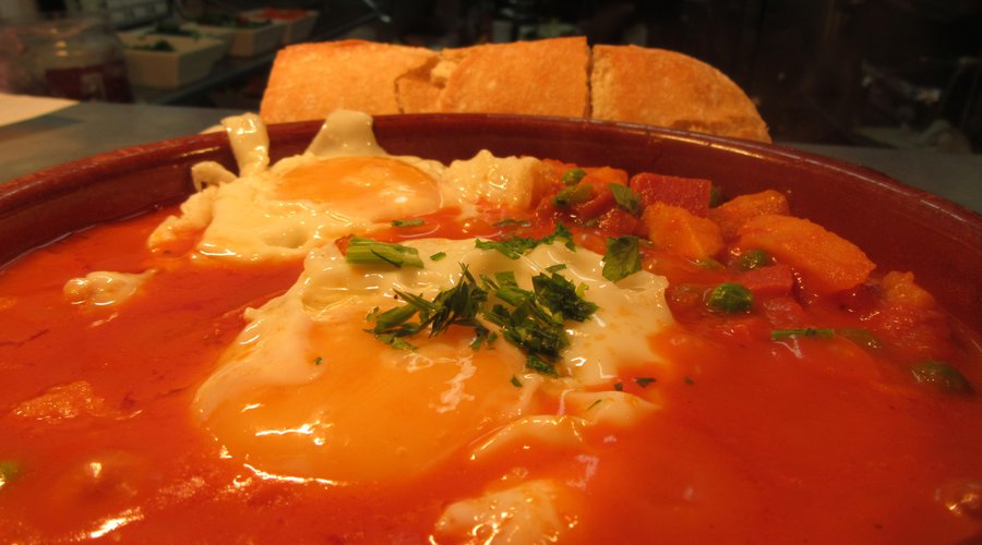 huevos flamenca