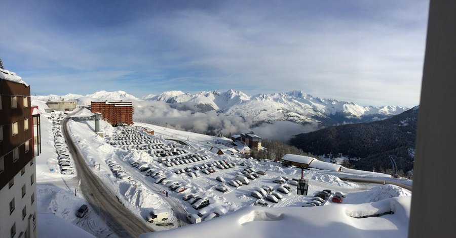 Vu de la chambre coté vallée