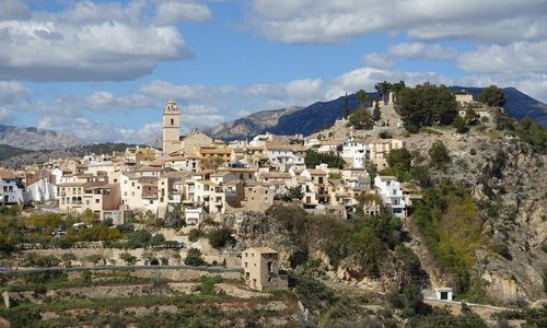 View from the restaurante