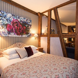 Hotel Beaucour in Strasbourg, image may contain: Bed, Furniture, Dorm Room, Interior Design