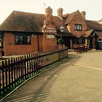 The front of the pub