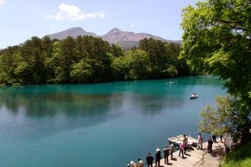 五色沼の毘沙門沼