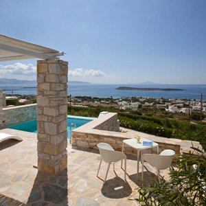 Rosemary Luxurious Sea View room with private swimming pool