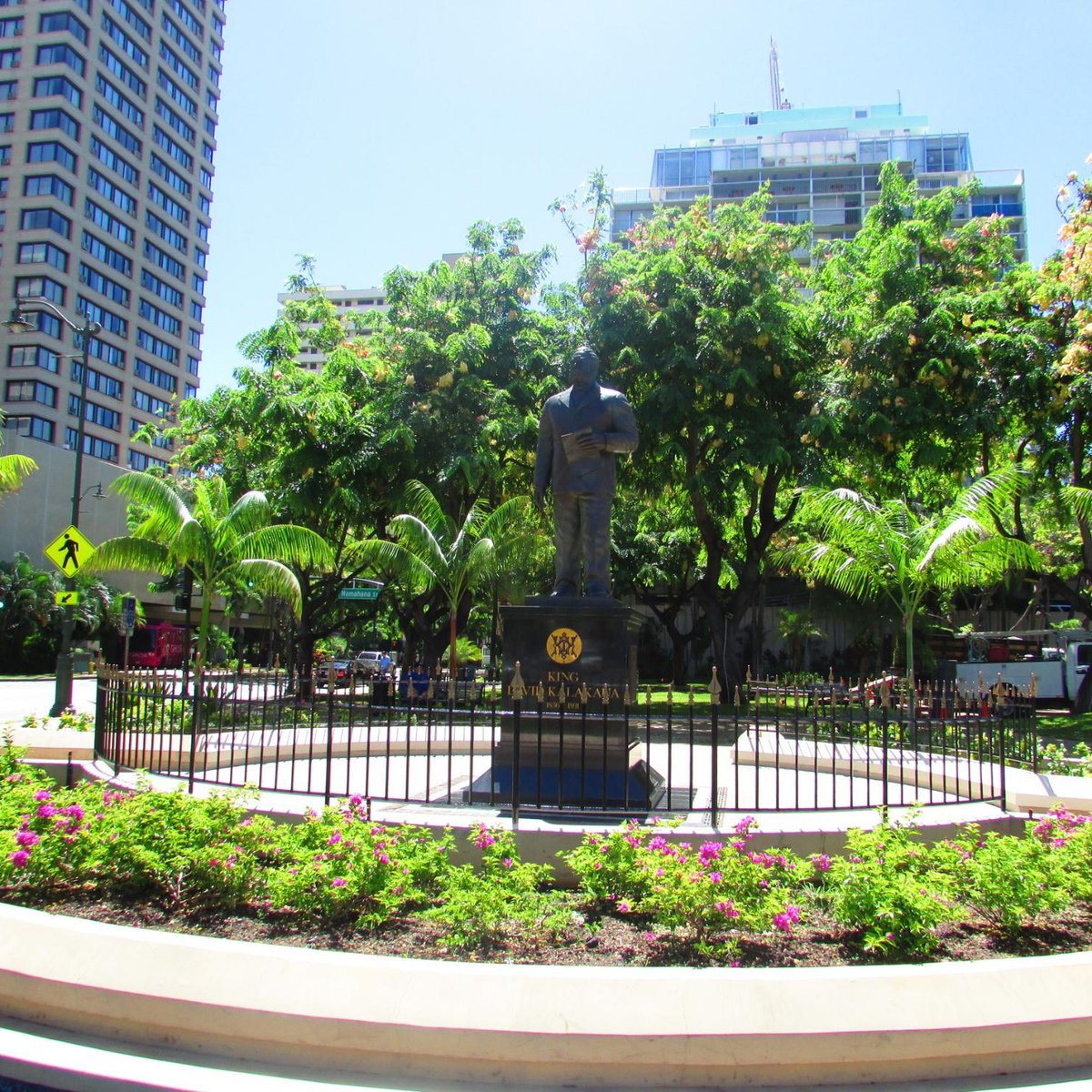 King David Kalakaua Statue - Honolulu - King David Kalakaua Statue