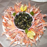 Plateau de langoustines