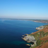Distant view from the Dodman to the west.