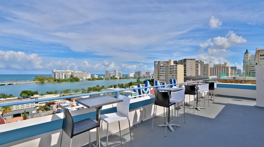 Rooftop Terrace offering spectacular views. Available for private events.