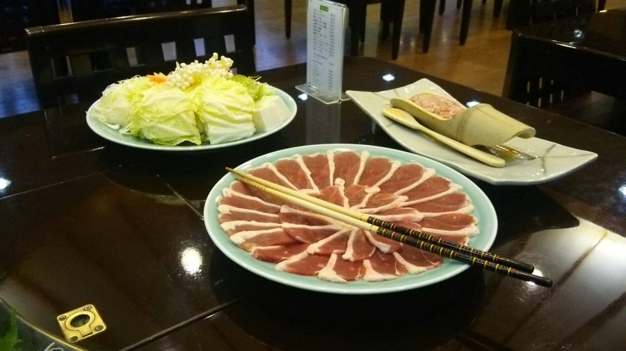 鴨鍋の具材