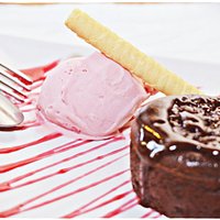 Volcán de chocolate