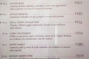 Menú