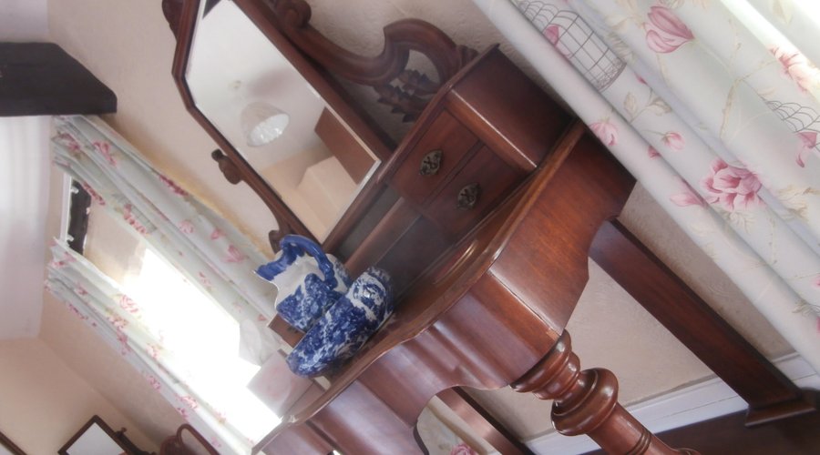 the dressing room
