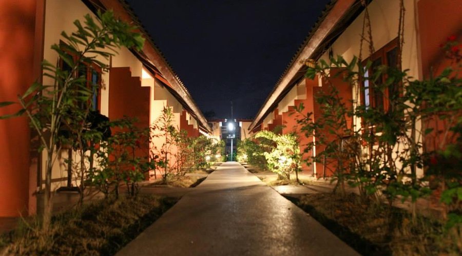 Walkway night time