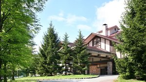 Hakuba Tokyu Hotel in Hakuba-mura, image may contain: Tree, Conifer, Pine, Villa