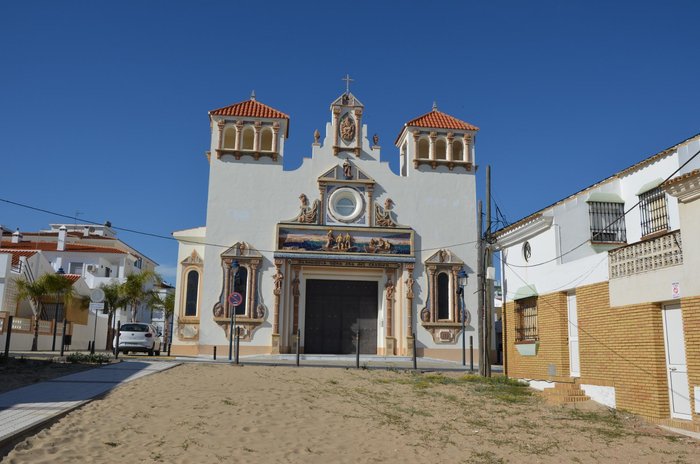 kerk in het zand