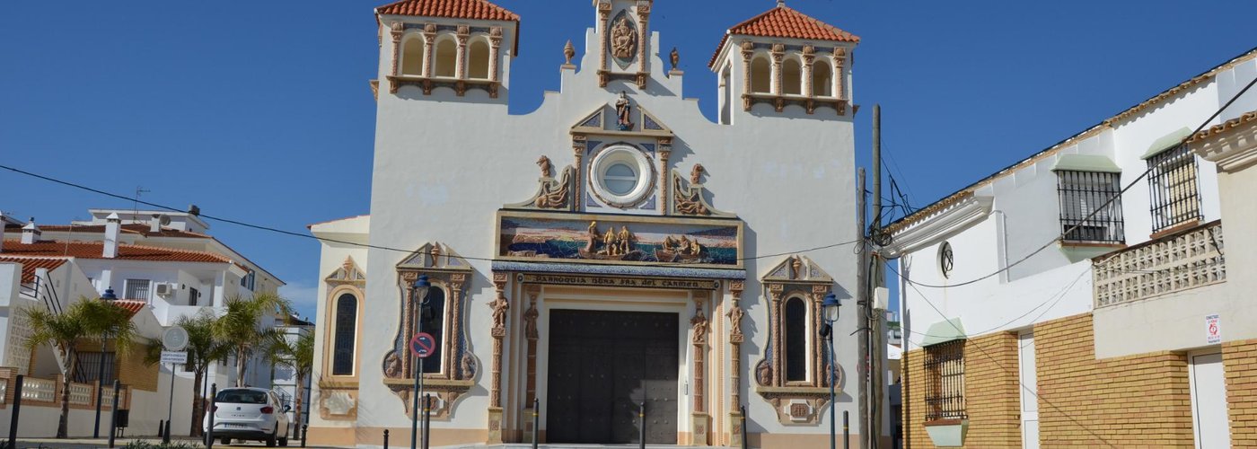kerk in het zand