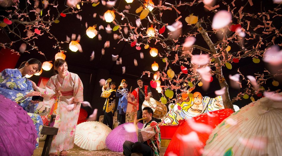 春限定「たんげ花見まつり」青森屋流の春を祝うお祭りです。