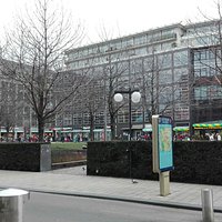 Blick auf den Platz