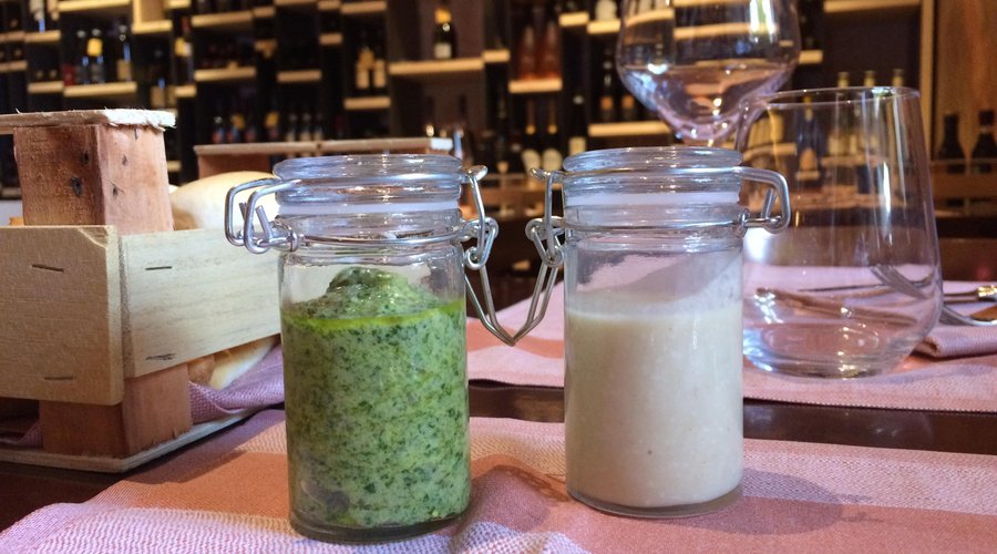 Salse per il bollito con la pearà