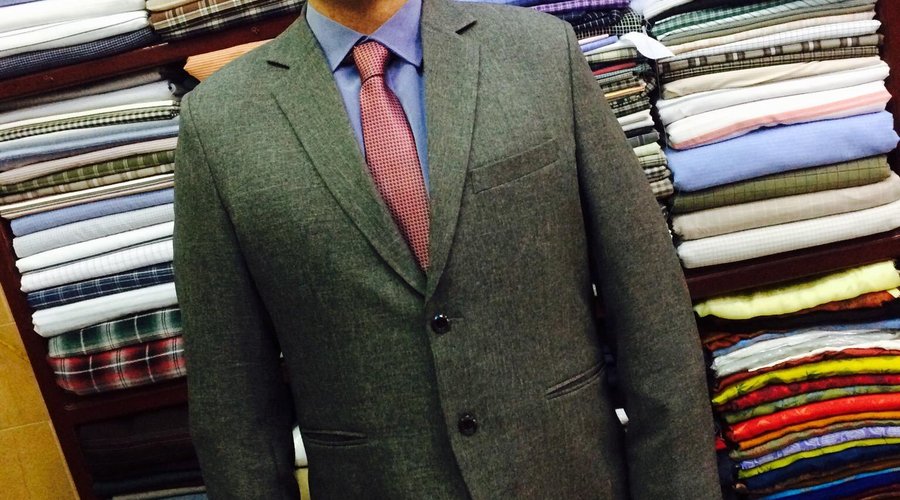 Hanh created this incredible suit for my boyfriend in less than a day!