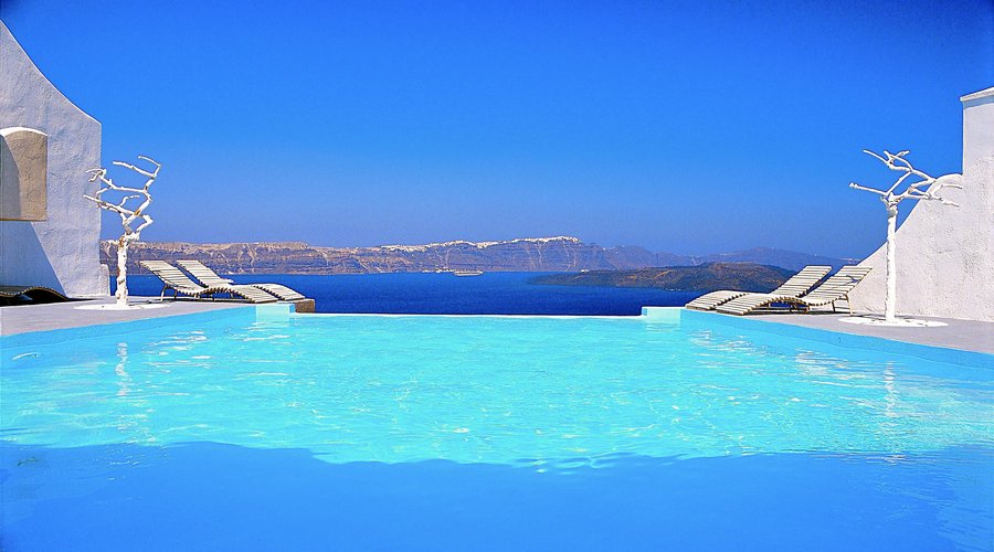 Main Infinity Pool - Astarte Suites Santorini