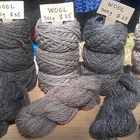 Handspun wool