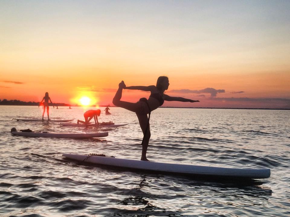 urban surf paddle boarding