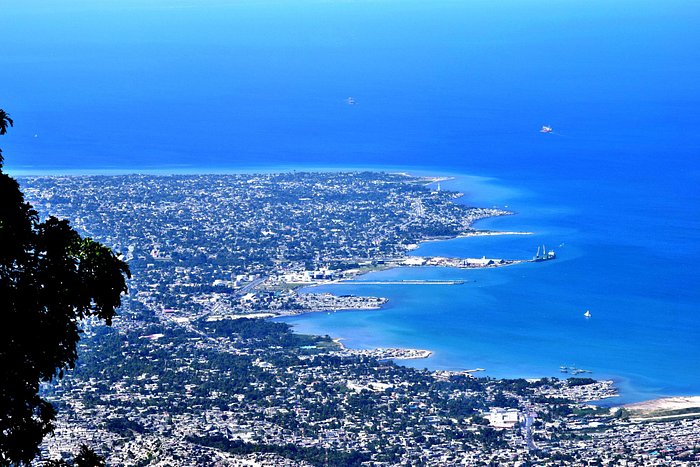 Haiti from above.
