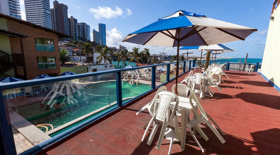 Terrace at the Natal Praia Hotel