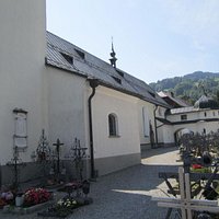 Kerkhof bij Schwarzenberger Pfarrkirche